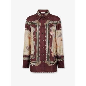 Zimmermann Women Valiant Silk Twill Shirt